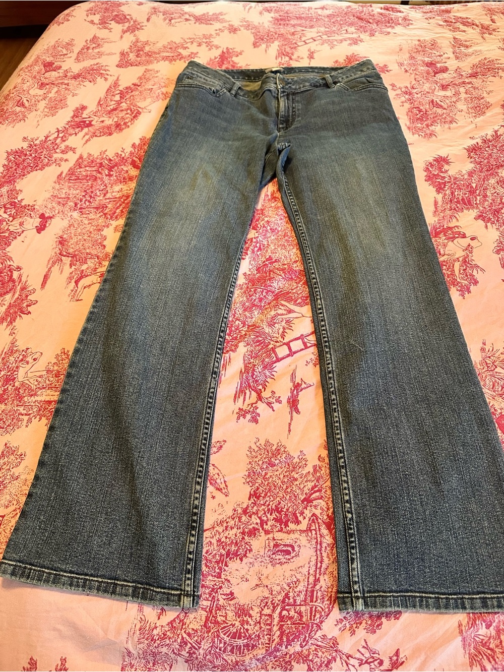 J. Jill Women's Medium Blue Boot Cut Jeans
